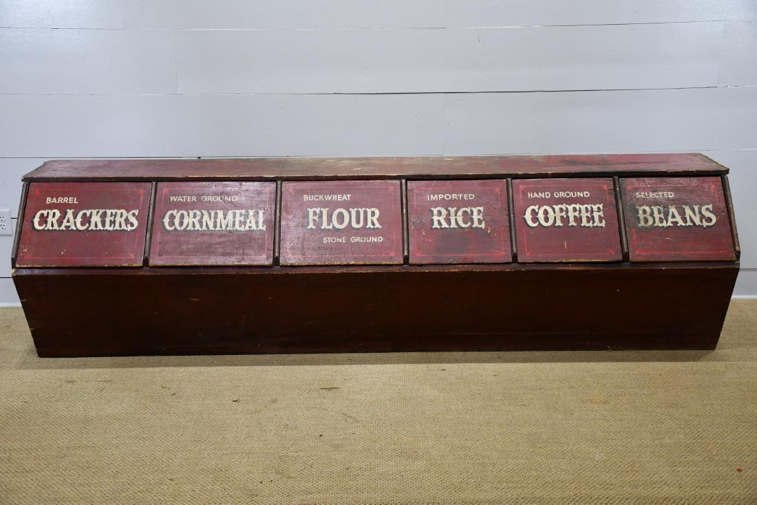 General Store Bin 30"H,   113"  x   24" (1 of 7)