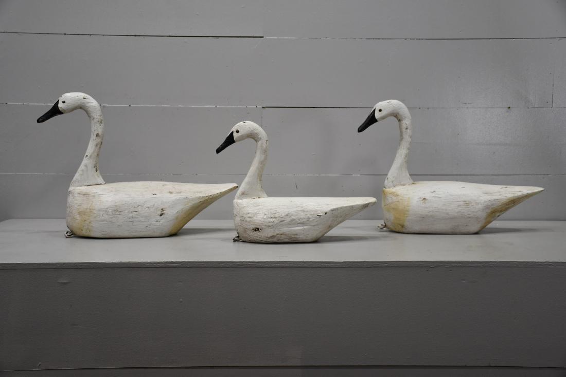 3pc. Lot of Goose Decoys (2)  -  20"H,   29"  x   10" (1 of 4)