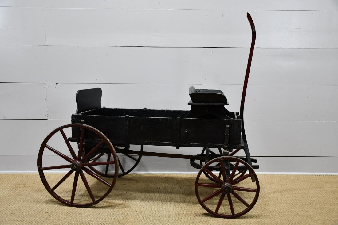 Pa. Child's Wagon 29"H,   52"L,   88"L w/ Tongue, (1 of 5)