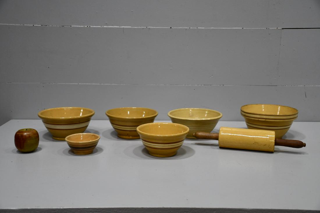 7pc. Lot of Yelloware (1 of 6)