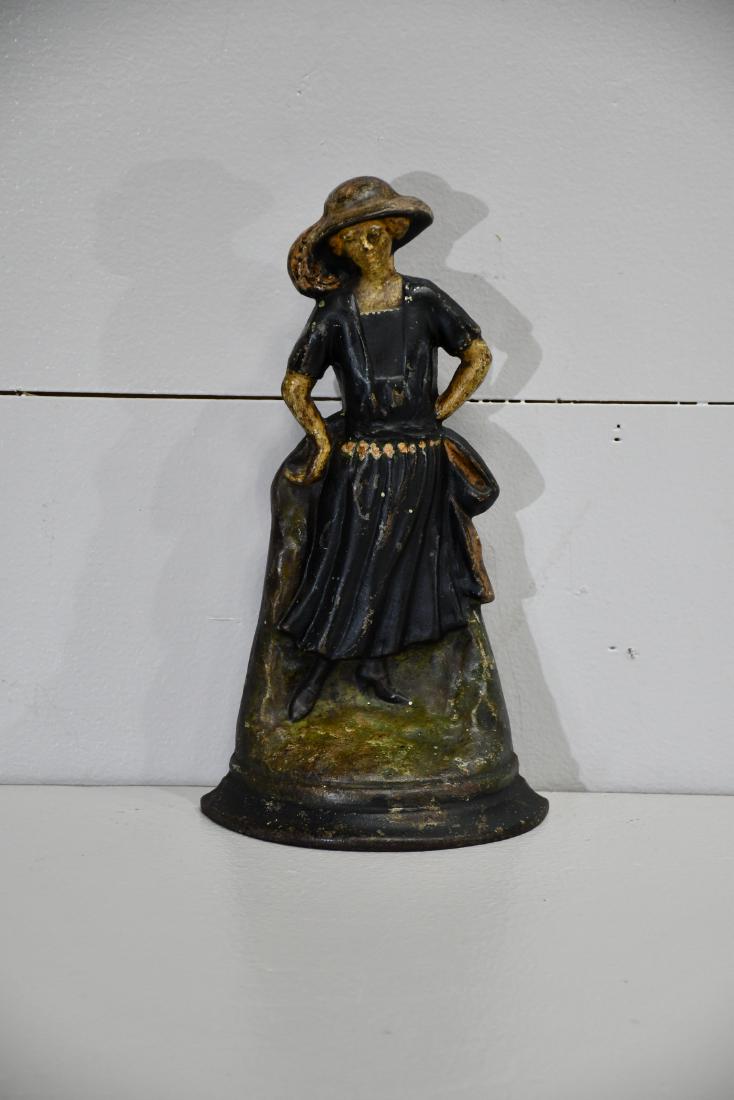 Toledo Ohio Flapper Girl Door Stop: Toledo Ohio Flapper Girl Door Stop