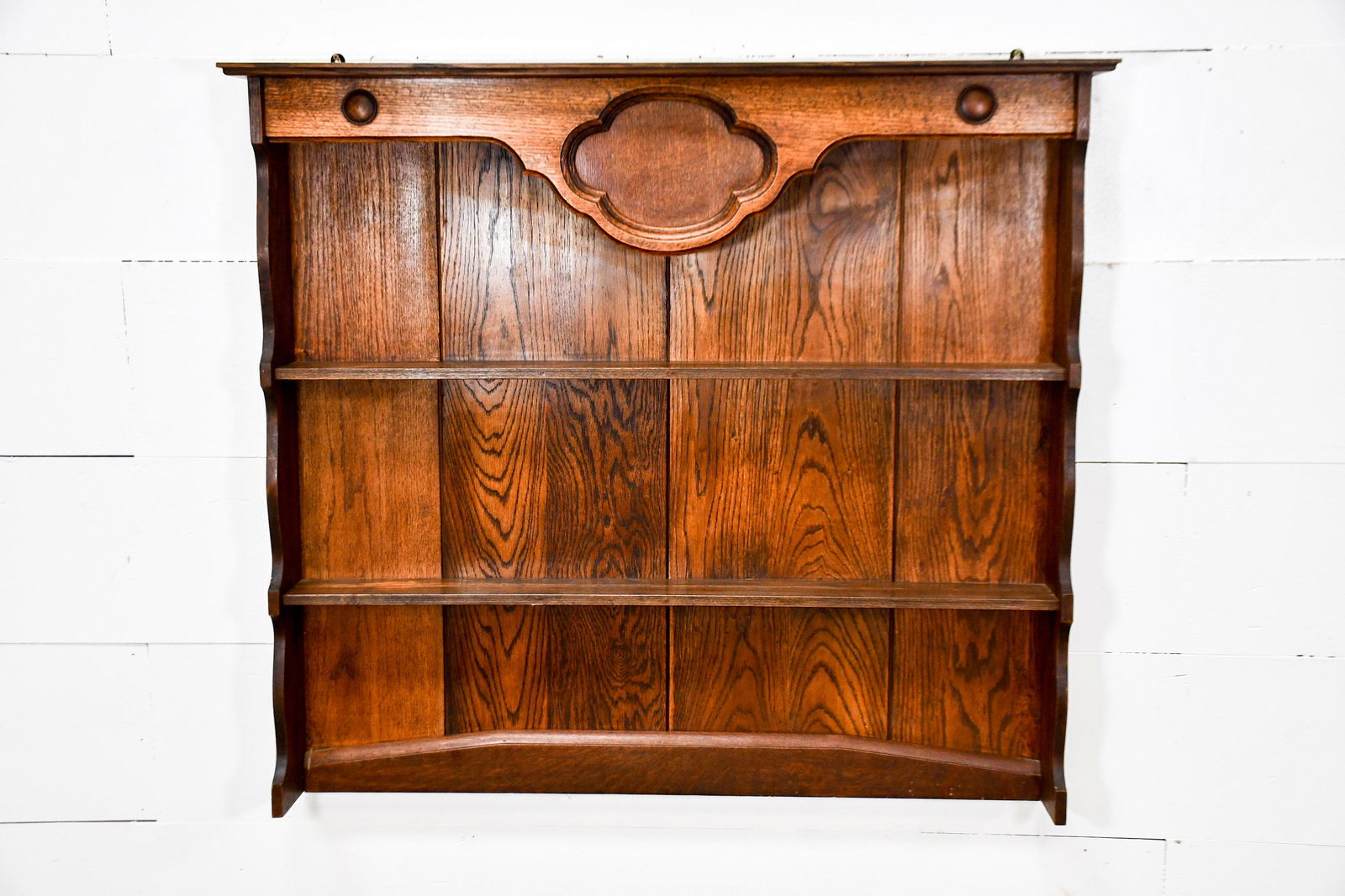 Oak Hanging Rack 42 1/2" x 47": Oak Hanging Rack 42 1/2" x 47"