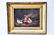 2pc. Lot of 19th C. French Paintings - Chickens oil on - 2