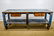 Painted Industrial Work Table w/Drawers, Casters 40