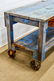 Painted Industrial Work Table w/Drawers, Casters 40 - 2