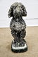 Concrete Poodle 25"H, 10" x 12"