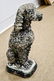 Concrete Poodle 25"H, 10" x 12" - 2