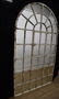 French Metal Industrial Window Frame Mirror 89" x