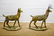 2pc. Lot of Concrete Deer 47"H, 45" x 18 1/2"