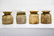 4pc. Lot of Turned Wood Pots 15"H / 15"H / 16 - 4