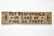 "Not Responsible" Sign - wood 12" x 48"