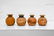4pc. Lot of Turned Wood Pots biggest - 13"H