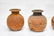 4pc. Lot of Turned Wood Pots biggest - 13"H - 3