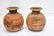 4pc. Lot of Turned Wood Pots biggest - 13"H - 4