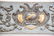 19th C. French Painted Architectural Panel - wood 24" - 3