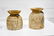 4pc. Lot of Turned Wood Pots 16 1/2"H, 12" diam. / - 3