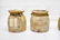 4pc. Lot of Turned Wood Pots 16 1/2"H, 12" diam. / - 5
