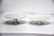 4pc. Lot of 19th C. Creamware Cake Stands 5"H, 14 - 2