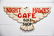 Night Hawks Cafe Sign - wood 24" x 48"