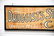 Druggist's Straight Five Cigars Sign metal / wood - 2