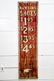 Newton's Shoes Sign - wood 69" x 17 1/2"