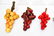 5pc. Lot of Stone Grape Clusters - 2