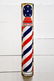 Barber Shop Sign - porcelain 48"H, 8" x 4"
