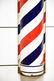 Barber Shop Sign - porcelain 48"H, 8" x 4" - 2