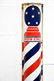 Barber Shop Sign - porcelain 48"H, 8" x 4" - 3
