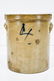 4 Gallon Stoneware Crock 13"H, 12" diam.