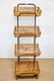 French Store Display Rack w/ Baskets marked Paris 57"H, - 2