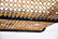 French Store Display Rack w/ Baskets marked Paris 57"H, - 4