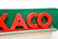 Texaco Sign - Porcelain on Wood Frame 33"H, 153 1/2" - 3