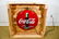 Neon Coca - Cola Sign in Crate - works 24" diam.