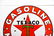 DSP Texaco Gasoline / Motor Oil Sign 42" diam. - 2