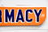 Pharmacy Sign - porcelain 16 1/2" x 80" - 3