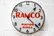 Ramco Piston Rings Advertising Clock - works 15" diam.