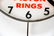 Ramco Piston Rings Advertising Clock - works 15" diam. - 4