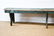 Pa. Painted Mortised Bench 19"H, 99 1/2" x 14" - 2