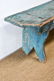 Pa. Painted Mortised Bench 19"H, 99 1/2" x 14" - 6