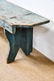 Pa. Painted Mortised Bench 19"H, 99 1/2" x 14" - 7