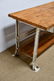 Industrial Painted Work Table w/ Metal Drawers 34"H, - 3