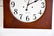 Ansonia Thirty Day Clock w/ Key 19"H, 19" x 5" - 2