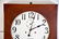 Ansonia Thirty Day Clock w/ Key 19"H, 19" x 5" - 3