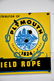 Plymouth Rope Sign - porcelain 18" x 24" - 3