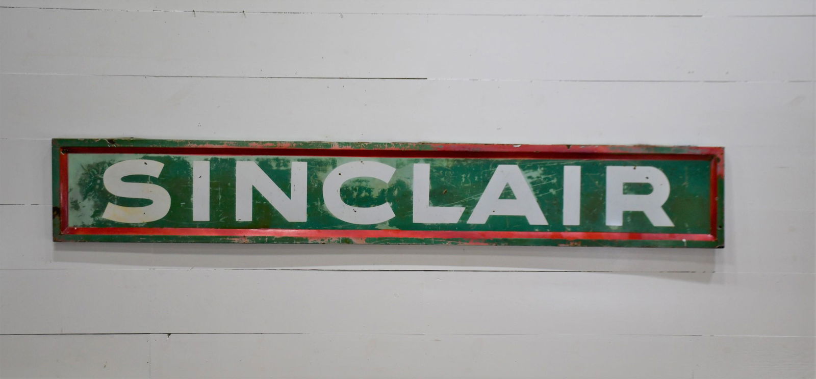 Sinclair Sign porcelain 18" x 117" Jan 09, 2021 Bright Star Antiques Co. in TX