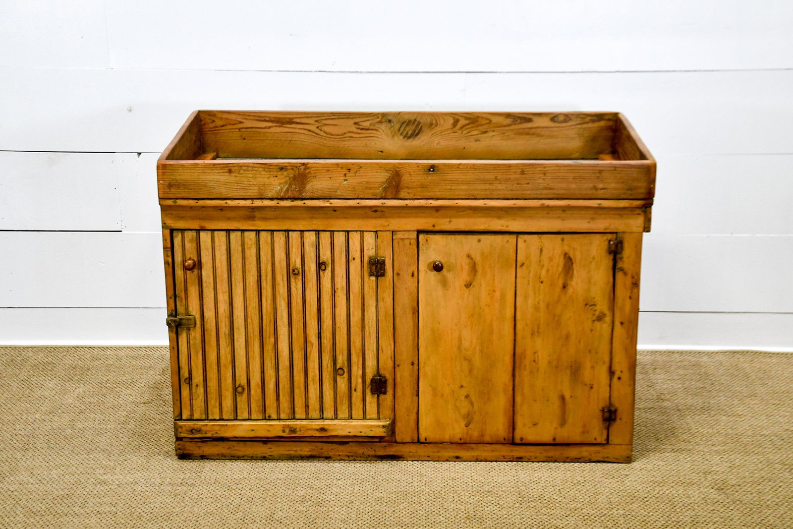 Dry Sink w/ Galvanized Liner 37"H,   53"  x   23" (1 of 6)