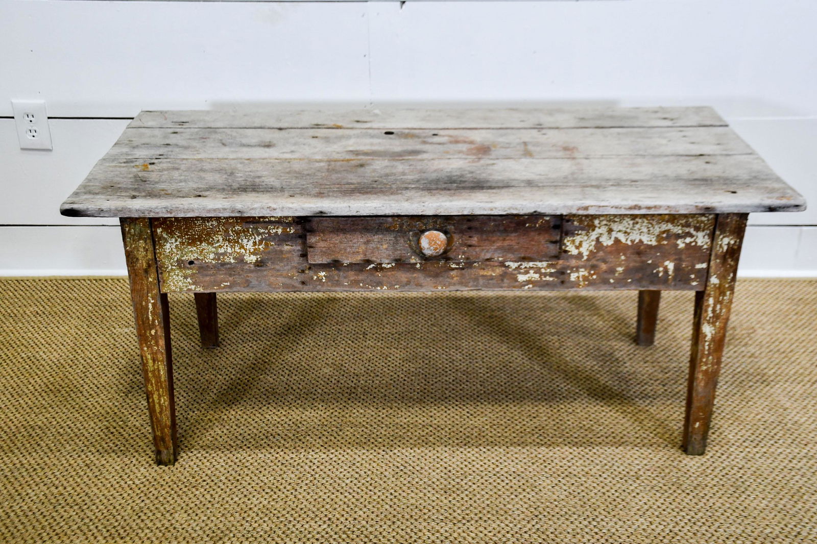 Coffee Table w/ Drawer 21"H,   48 1/2"  x   22" (1 of 5)