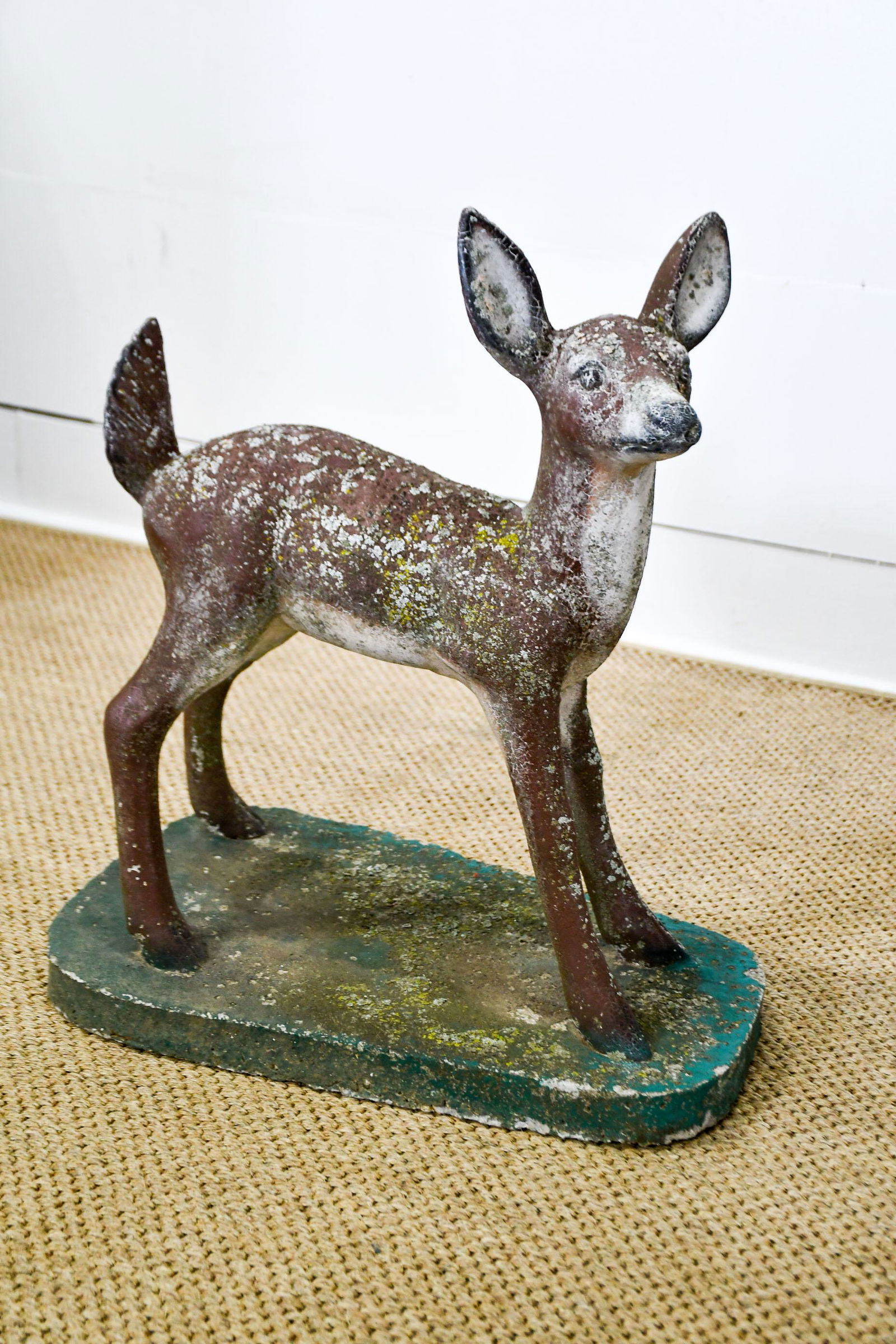 Concrete Deer 25"H,   20 1/2"  x   14" (1 of 5)