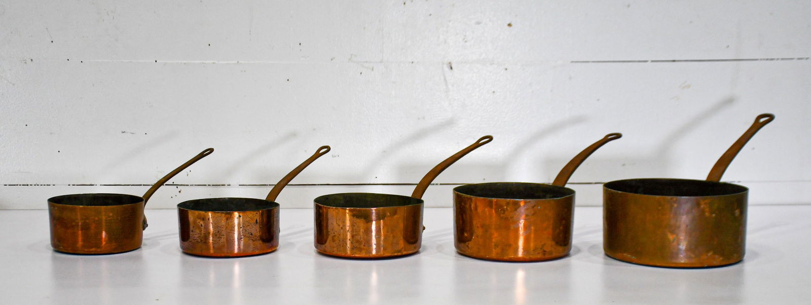 5pc. Lot of Copper Pans (1 of 6)